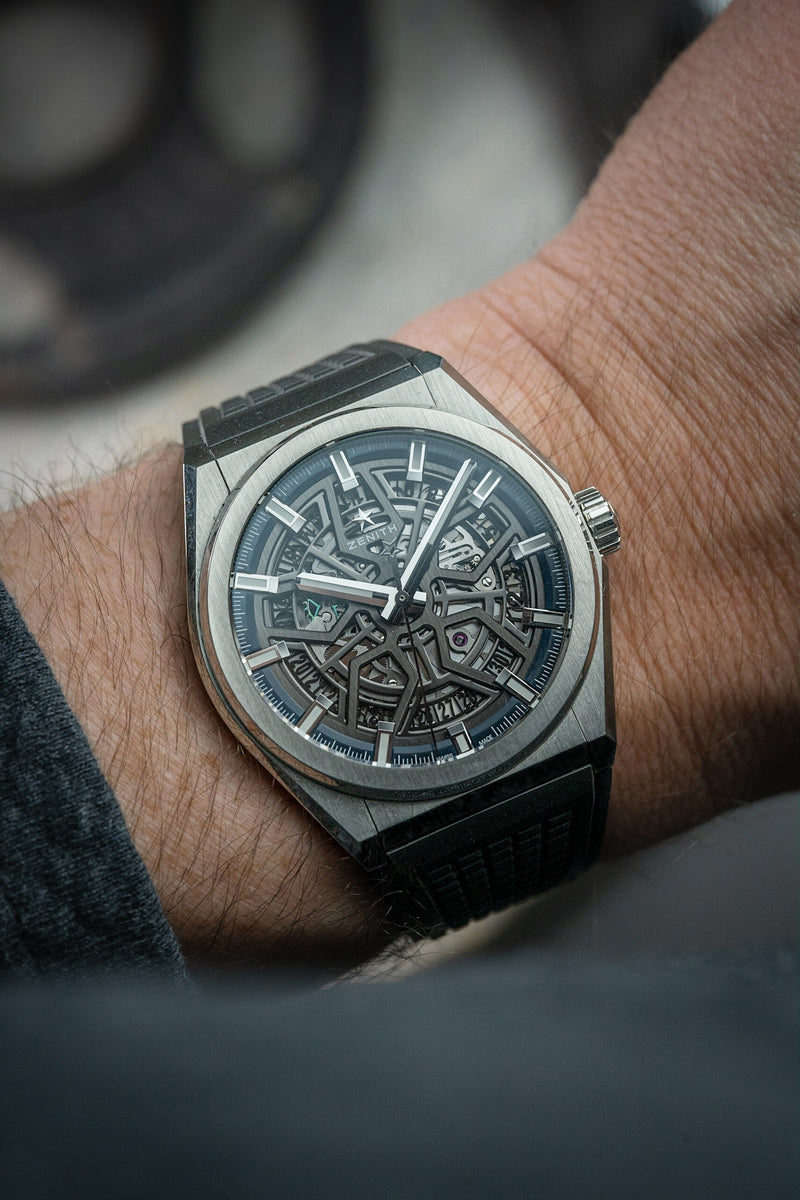 Zenith Defy Classic Skeleton 41 mm Titanium Men's Watch