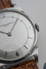 Very Rare Vacheron Constantin, Scroll Lug "Ricciolo" | Platinum (c. 1949)