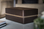 The Connoisseur: 8-Slot Leather Watch Box