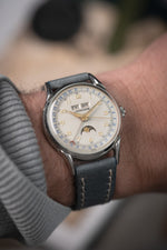 Leonidas Triple Calendar Moonphase (c. 1940's)