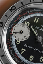 Jaquet Droz | Flying Officer World Time Chronograph (c. 1975)