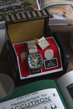 NOS: Bulova Accutron Spaceview 100th Anniversary in Steel (c. 1975)