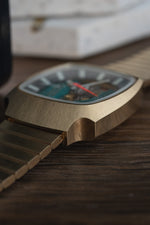 NOS: Bulova Accutron Spaceview 100th Anniversary, Gold Plated (c. 1975)