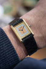 TANK | Must de Cartier | Vermeil | Manual Wind, Tricolore (c. late 1970's)