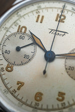 Tissot 38MM Two-Register Mono-Pusher Chronograph | Cal. 4584 | c. 1943
