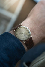 Longines 10K Gold Filled Dress Watch 'Moiré Dial' | Ref. 1010 | Cal. 23Z (c. 1957)