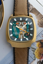Bulova Accutron Spaceview 100th Anniversary, Gold Plated (c. 1975)
