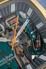 Bulova Accutron Spaceview 100th Anniversary, Gold Plated (c. 1975)
