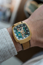 Bulova Accutron Spaceview 100th Anniversary, Gold Plated (c. 1975)