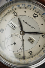 Vintage Movado Triple Calendar