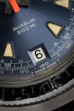 Sunburst Blue Waltham Chronograph
